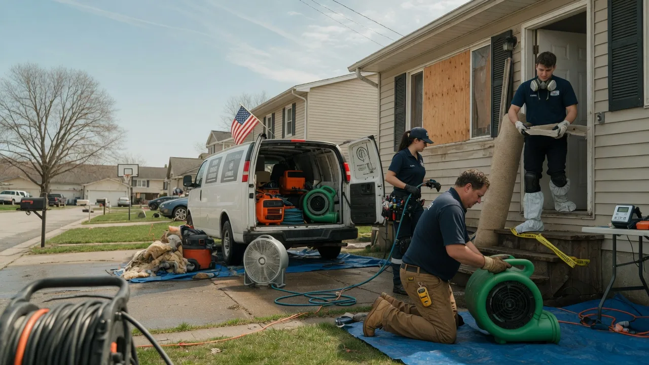 Water Damage Restoration in Page, NE near me